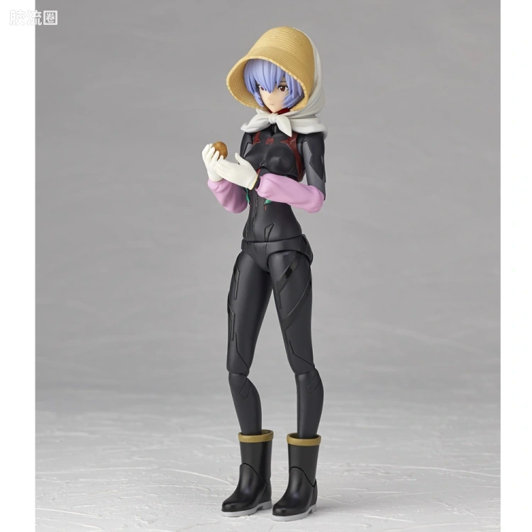 海洋堂转轮科技山口式可动系列 EVANGELION EVOLUTION EV-022 绫波丽(仮称) 第3村ver. - 图片