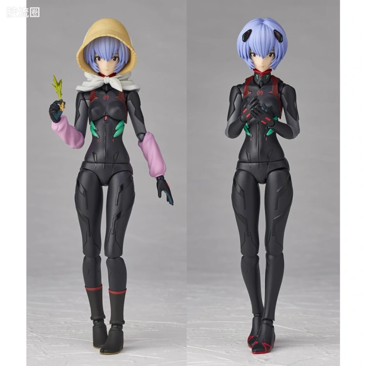 海洋堂转轮科技山口式可动系列 EVANGELION EVOLUTION EV-022 绫波丽(仮称) 第3村ver. - 图片