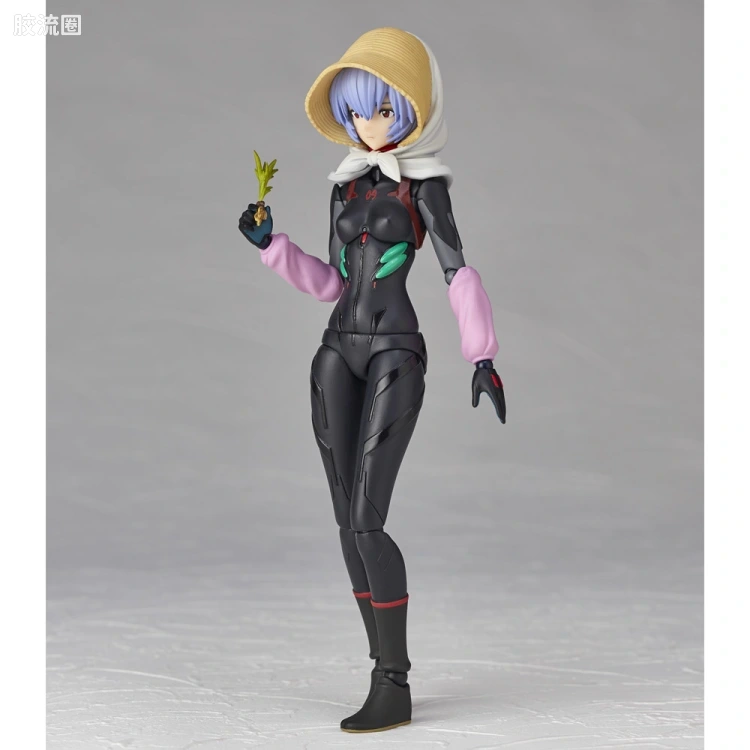 海洋堂转轮科技山口式可动系列 EVANGELION EVOLUTION EV-022 绫波丽(仮称) 第3村ver. - 图片