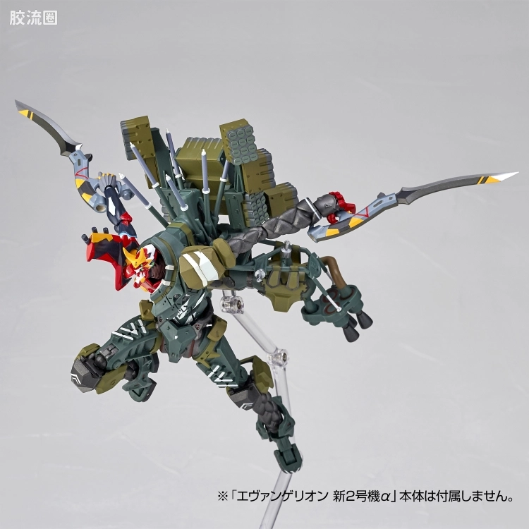 海洋堂转轮科技山口式可动系列 EVANGELION EVOLUTION EV-023 EVA改8号机γ - 图片