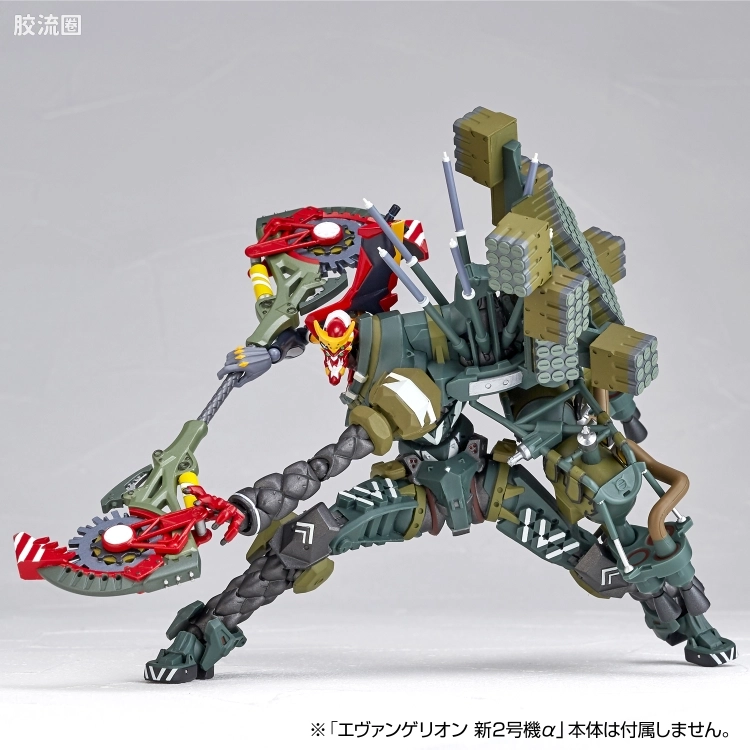 海洋堂转轮科技山口式可动系列 EVANGELION EVOLUTION EV-023 EVA改8号机γ - 图片