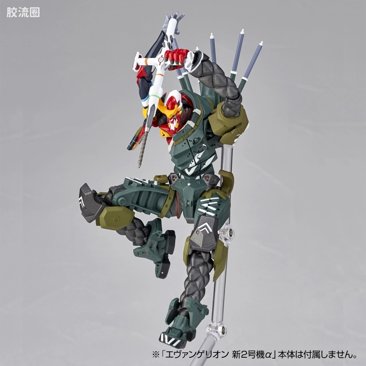 海洋堂转轮科技山口式可动系列 EVANGELION EVOLUTION EV-023 EVA改8号机γ - 图片