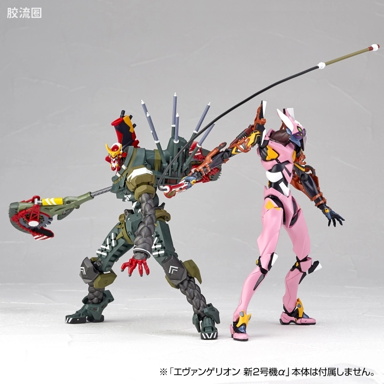 海洋堂转轮科技山口式可动系列 EVANGELION EVOLUTION EV-023 EVA改8号机γ - 图片