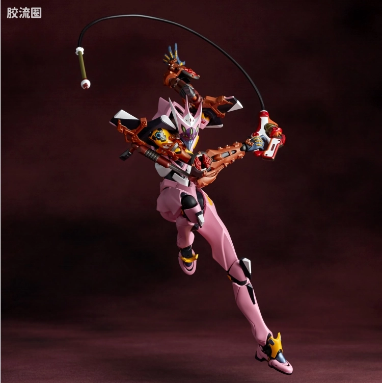 海洋堂转轮科技山口式可动系列 EVANGELION EVOLUTION EV-023 EVA改8号机γ - 图片