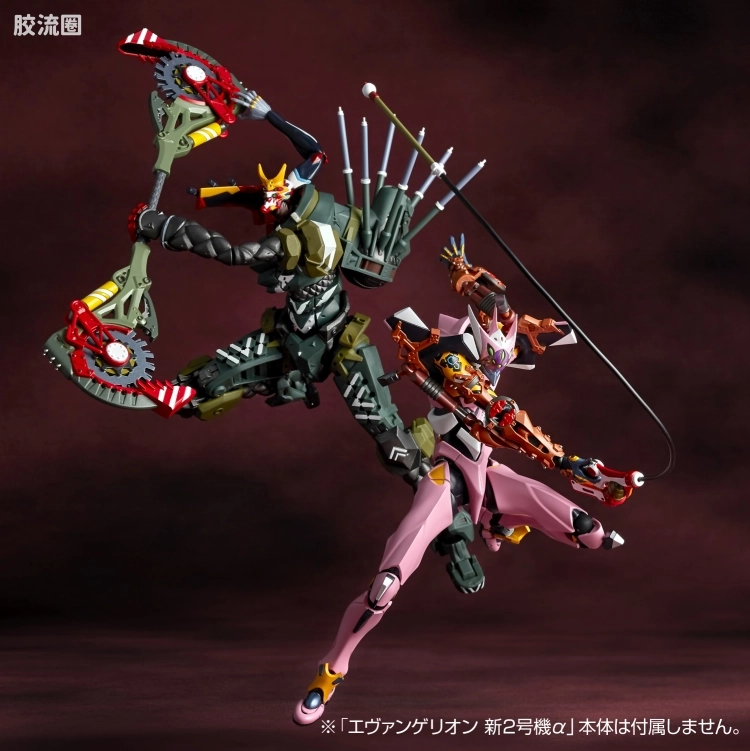 海洋堂转轮科技山口式可动系列 EVANGELION EVOLUTION EV-023 EVA改8号机γ - 图片