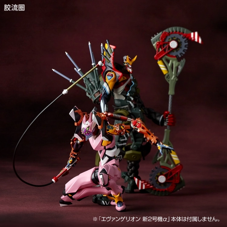 海洋堂转轮科技山口式可动系列 EVANGELION EVOLUTION EV-023 EVA改8号机γ - 图片