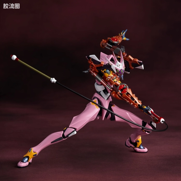 海洋堂转轮科技山口式可动系列 EVANGELION EVOLUTION EV-023 EVA改8号机γ - 图片
