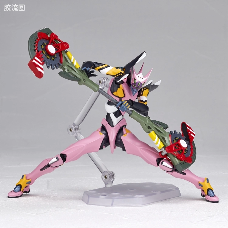海洋堂转轮科技山口式可动系列 EVANGELION EVOLUTION EV-023 EVA改8号机γ - 图片