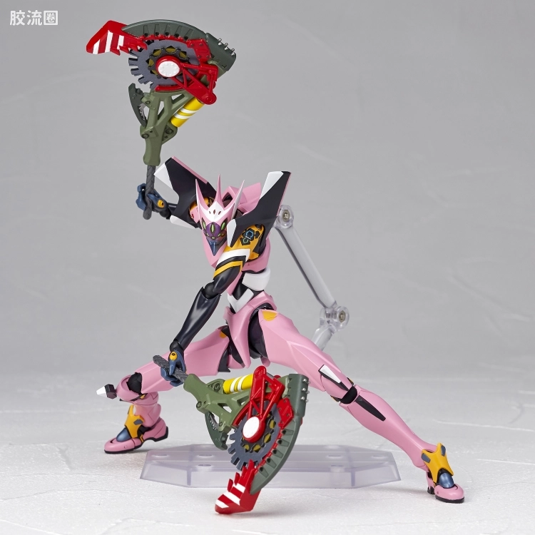 海洋堂转轮科技山口式可动系列 EVANGELION EVOLUTION EV-023 EVA改8号机γ - 图片