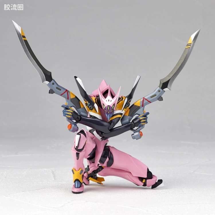 海洋堂转轮科技山口式可动系列 EVANGELION EVOLUTION EV-023 EVA改8号机γ - 图片