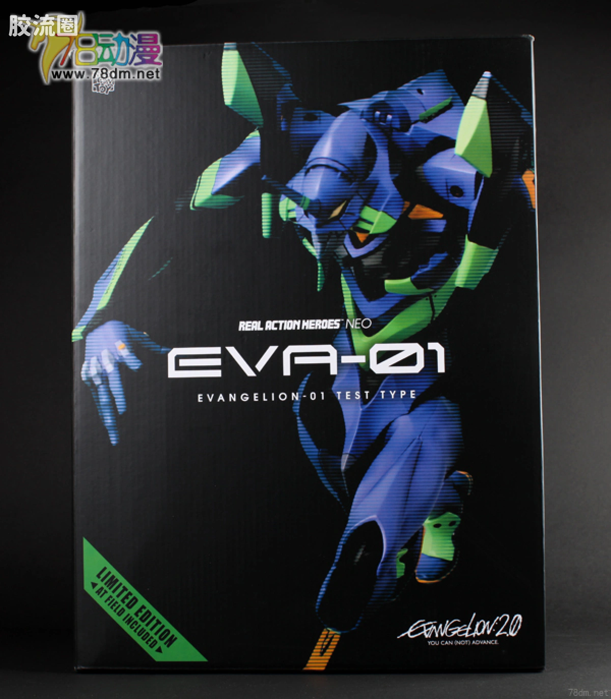 RAH12寸真人皮偶系列玩具 新世纪福音战士 EVA 初号机 破Ver.