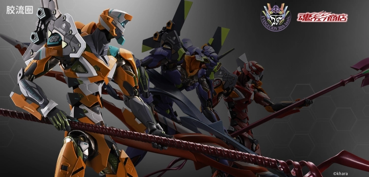 METAL BUILD 限定版 EVA零号机/零号机(改) 30th & 朗基努斯之枪
