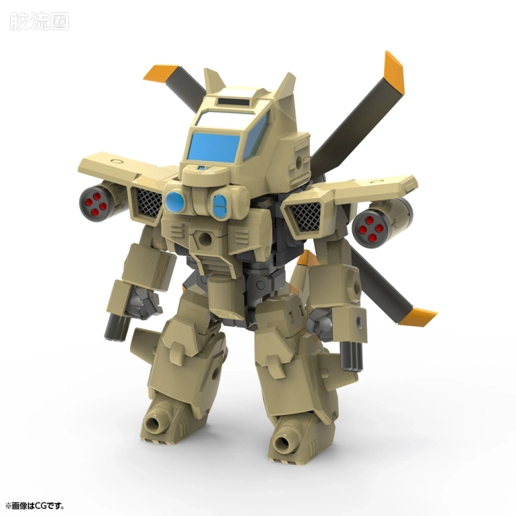 寿屋综合拼装模型系列 EVOROIDS系列 EVG-R01 JYRO-N - 图片