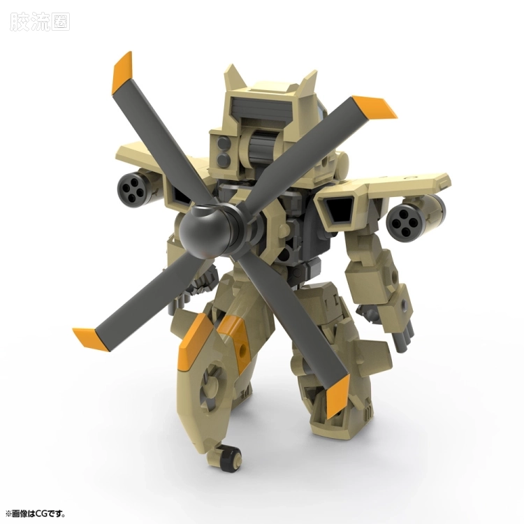 寿屋综合拼装模型系列 EVOROIDS系列 EVG-R01 JYRO-N - 图片
