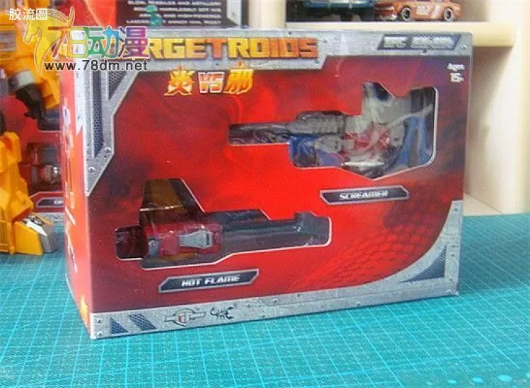 TFCTOYS变形机甲玩具系列 早期TFC配件包系列、EX系列、SGC系列 EX-004 目标战士热破＆红蜘蛛