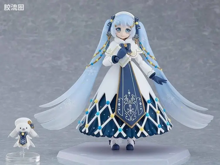 figma可动手办 EX版 EX-064 雪初音 Glowing Snow ver.