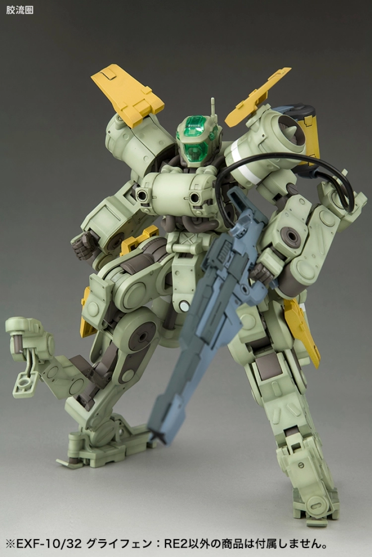 寿屋FRAME ARMS 新生版 :RE2 #008 EXF-10/32 碎爪/格里芬 - 图片