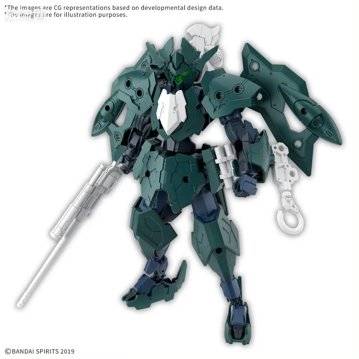 30MM 1/144 斯匹纳提/Spinatio（马克西昂军） EXM-A9p 斯匹纳提(海贼型)
