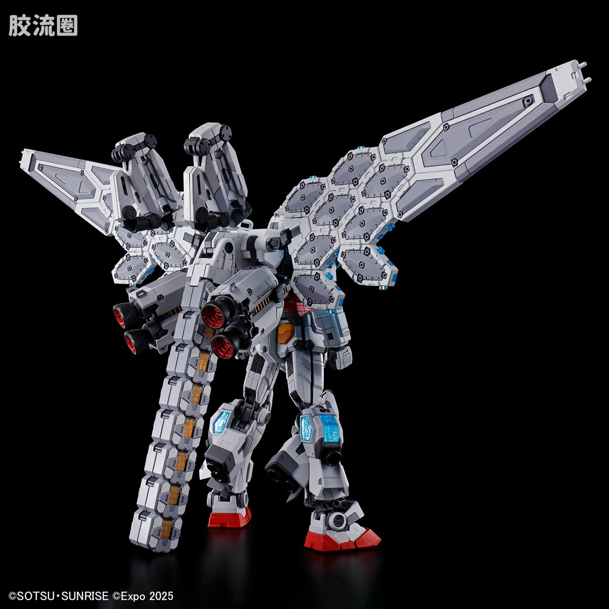 GUNDAM NEXT FUTURE PAVILION 系列 1/144 RX-78F00/E 高达(EX-001 玻璃羽翼装备) - 图片