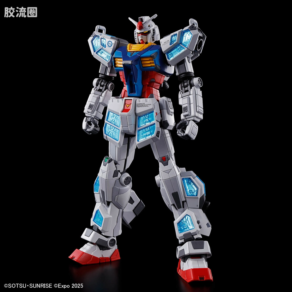 GUNDAM NEXT FUTURE PAVILION 系列 1/144 RX-78F00/E 高达(EX-001 玻璃羽翼装备) - 图片