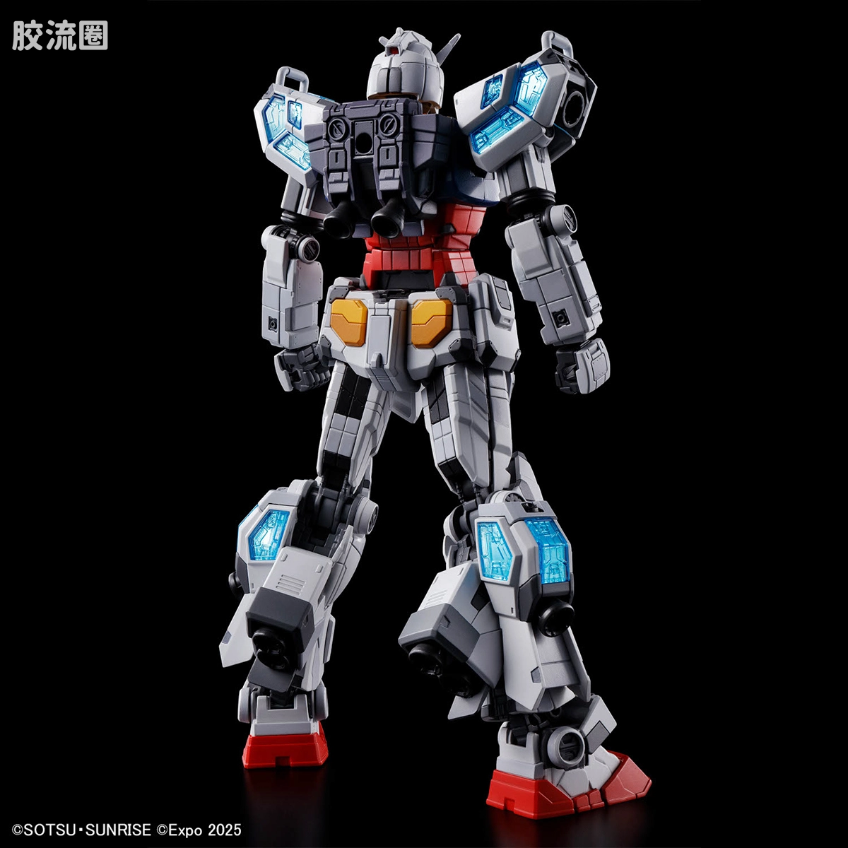 GUNDAM NEXT FUTURE PAVILION 系列 1/144 RX-78F00/E 高达(EX-001 玻璃羽翼装备) - 图片
