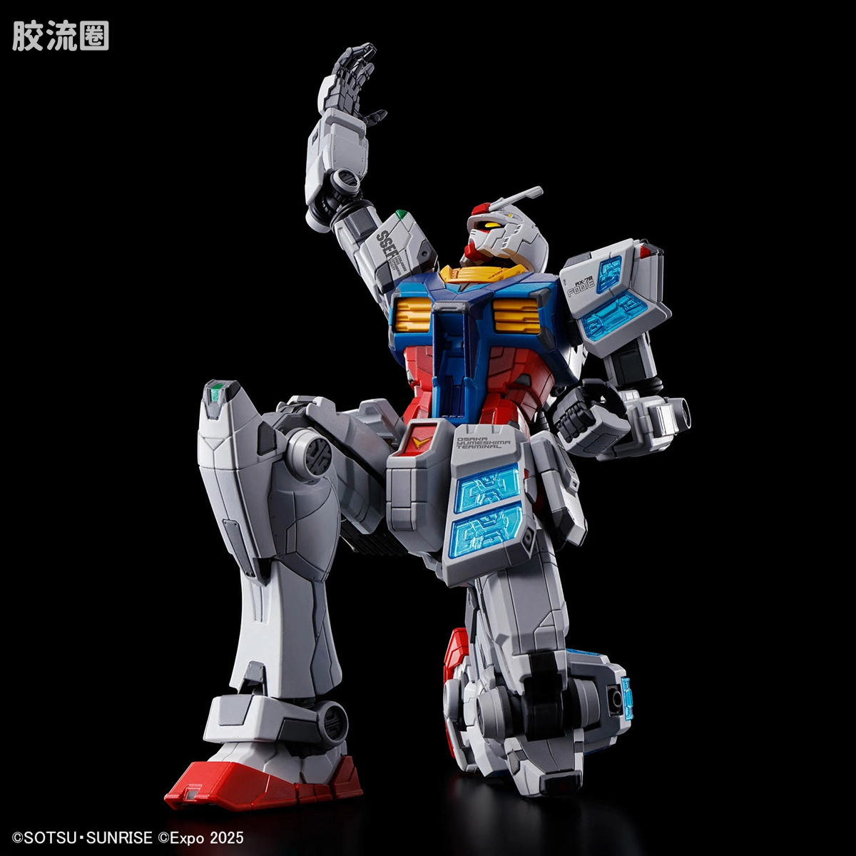 GUNDAM NEXT FUTURE PAVILION 系列 1/144 RX-78F00/E 高达(EX-001 玻璃羽翼装备) - 图片