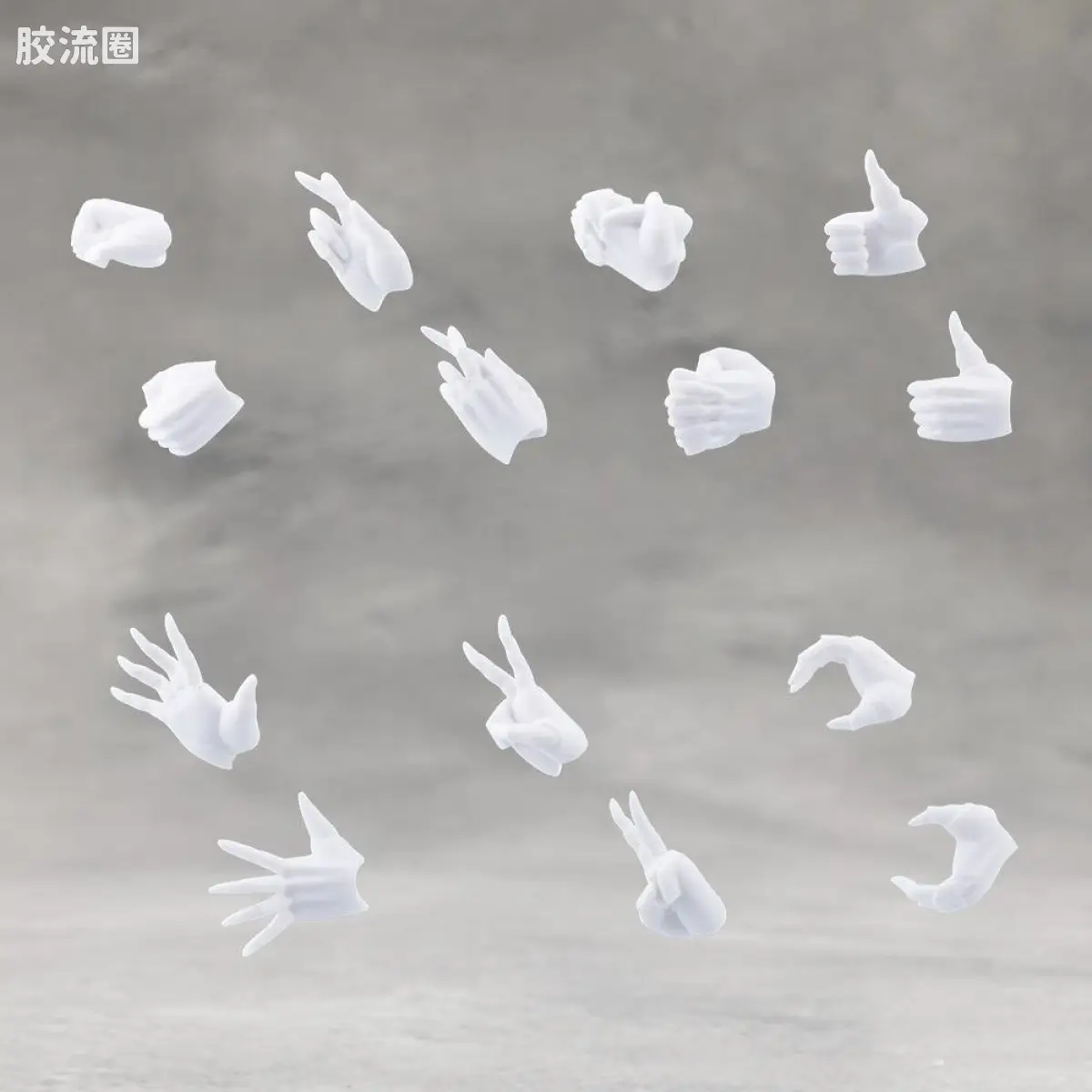 EX手型组件【女性型A】白色Ver.