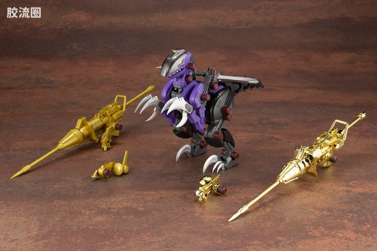 寿屋机兽起源 限定及特别版 052 Limited EZ-027 暴烈迅猛龙 夜警样式 - 图片