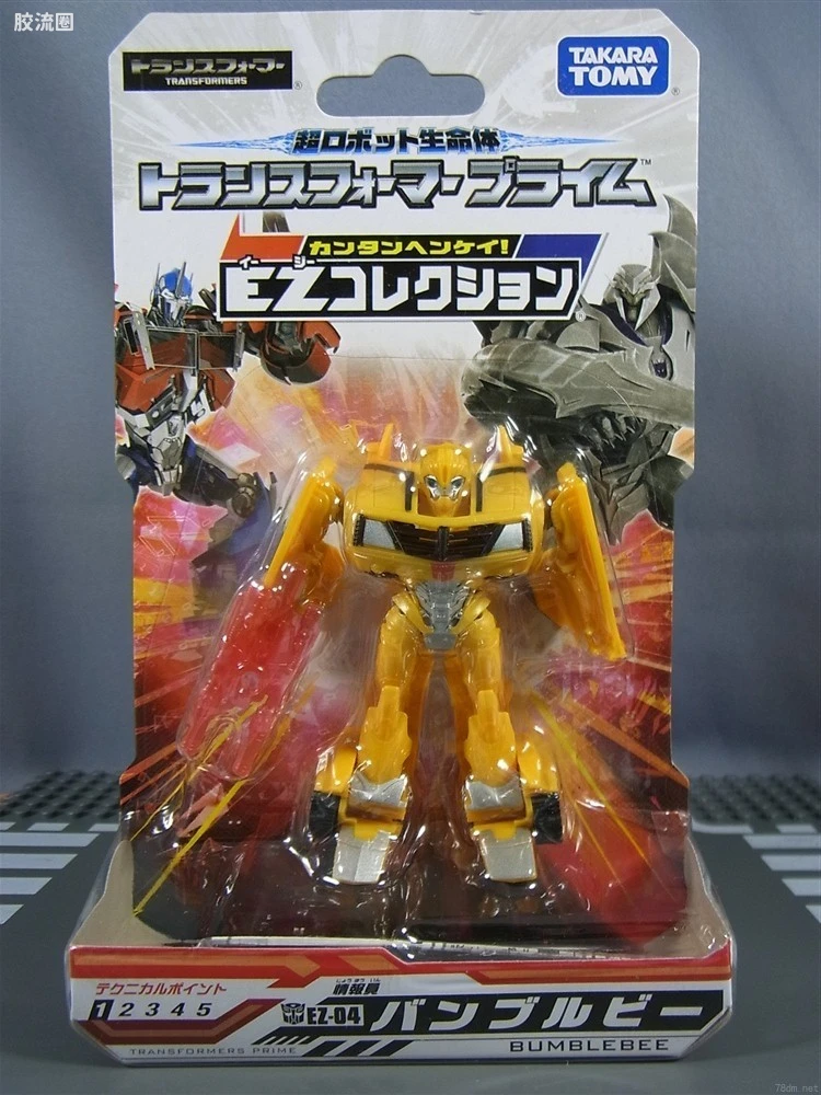 变形金刚TFP 领袖之证 日版 EZ编号 EZ-04 大黄蜂 士兵级