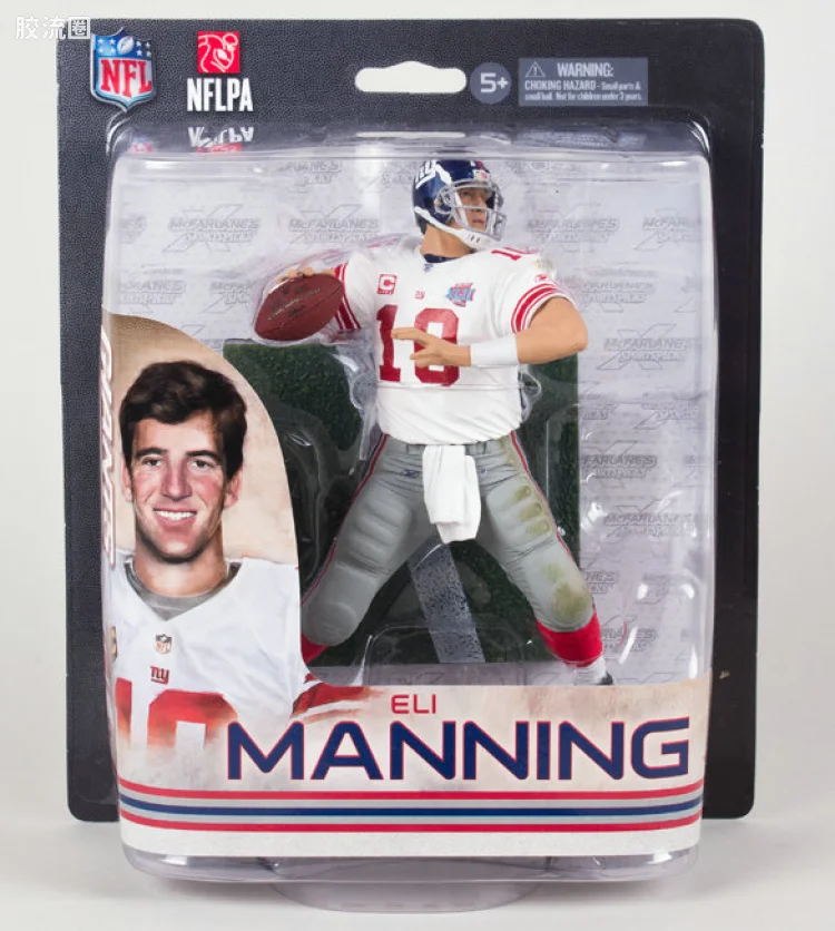 麦克法兰NFL美式足球系列玩具 特别版 Eli Manning