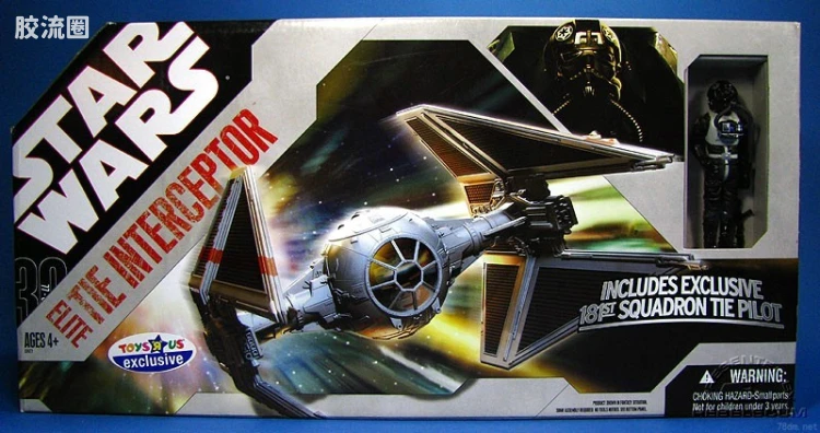 Elite TIE Interceptor with 181st Squadron TIE Pilot