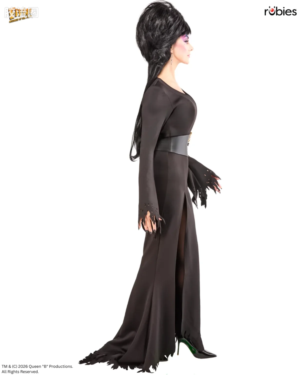 NECA 7寸可动人形系列 配件系列 Elvira：暗黑女王 Grand Heritage 服装（Rubies 出品） - 图片