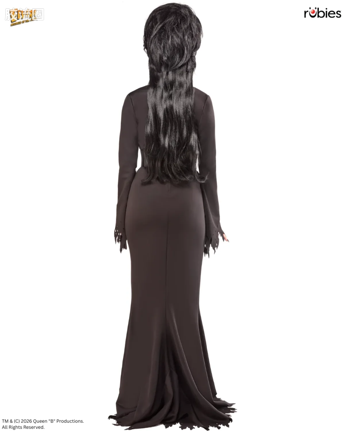 NECA 7寸可动人形系列 配件系列 Elvira：暗黑女王 Grand Heritage 服装（Rubies 出品） - 图片