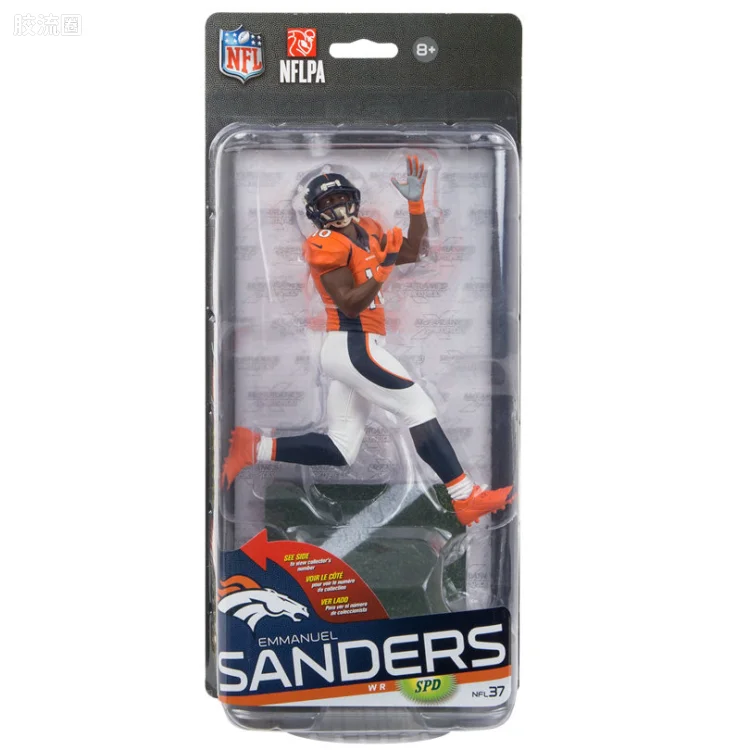 麦克法兰NFL美式足球系列玩具 第37代 Emmanuel Sanders