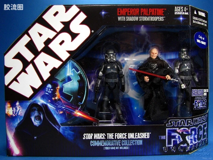星球大战 30周年收藏 特别版 Emperor Palpatine & Shadow Stormtroopers (Wal-Mart)