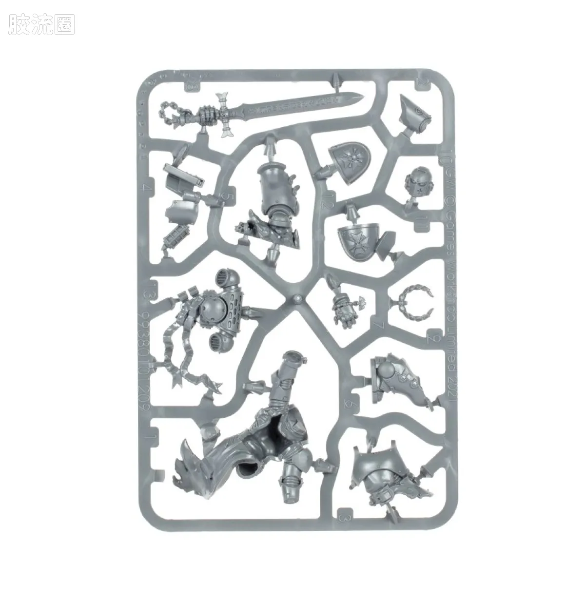 战锤40K Black Templars 黑色圣堂 9版 帝皇勇士 - 图片