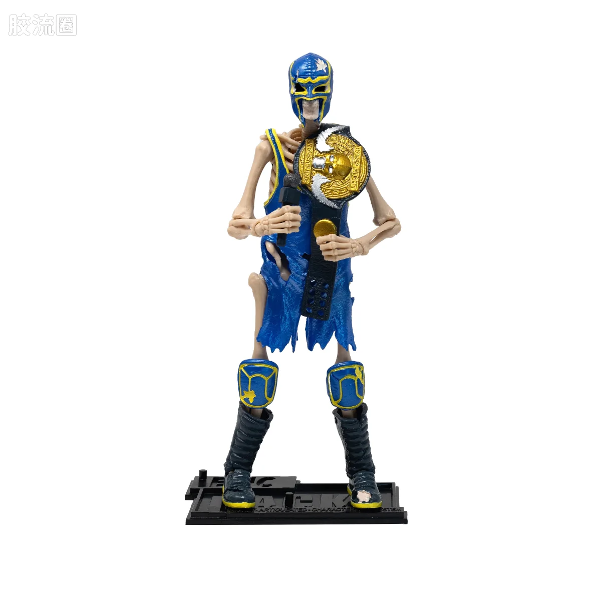 史诗 H.A.C.K.S. 1/12 可动人偶 摔角手骷髅 - 图片