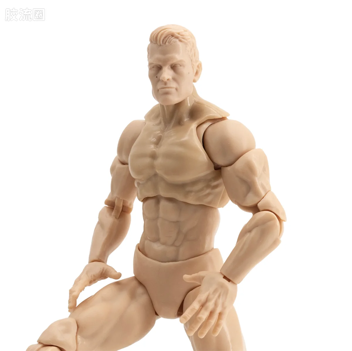 史诗 H.A.C.K.S. 1/12 可动人偶 香槟卡其色男性素体 - 图片