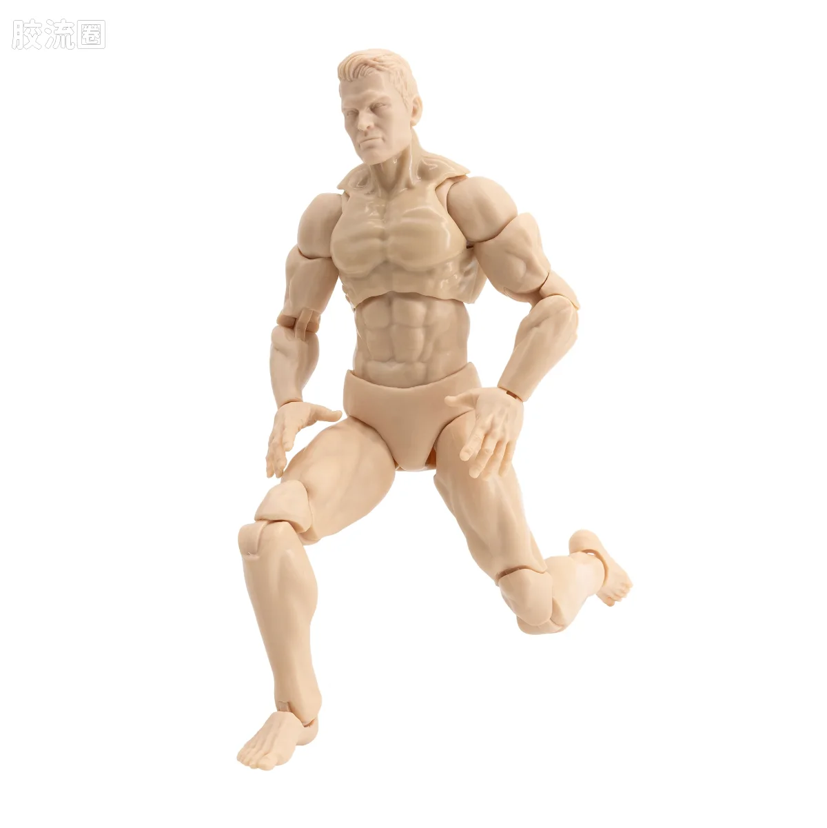 史诗 H.A.C.K.S. 1/12 可动人偶 香槟卡其色男性素体 - 图片