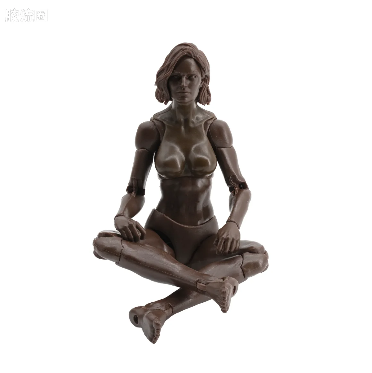 史诗 H.A.C.K.S. 1/12 可动人偶 咖啡棕色女性素体 - 图片