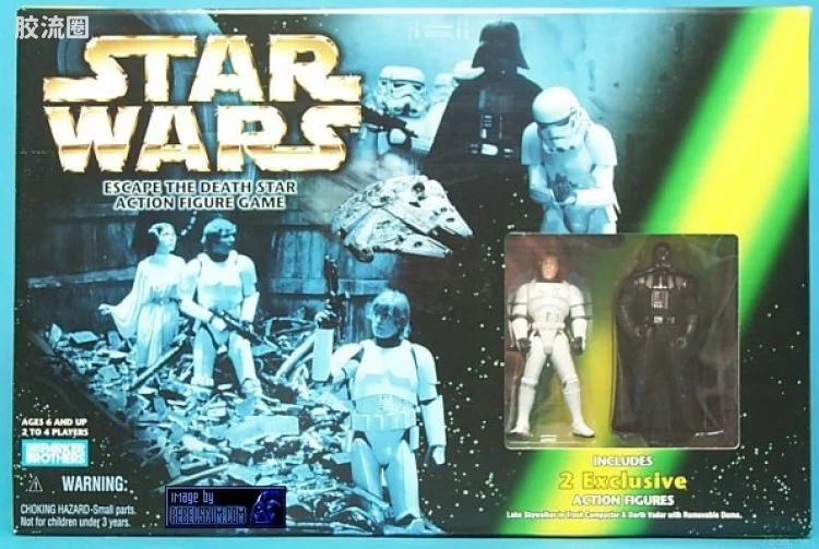 星球大战 THE POWER OF THE FORCE 其他系列 Escape The Death Star Action Figure Game