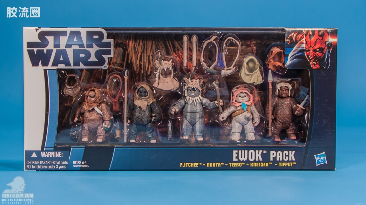 星球大战 电影传奇人物 套装版 Ewok Pack