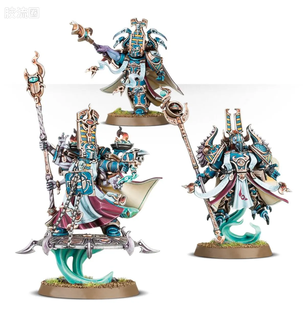战锤40K Thousand Sons 千子 7版 高阶巫师 - 图片
