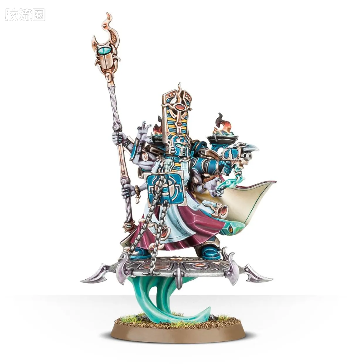 战锤40K Thousand Sons 千子 7版 高阶巫师 - 图片