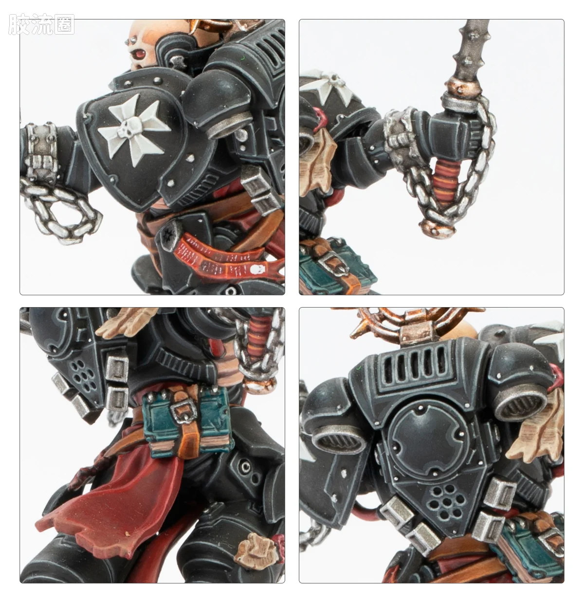 战锤40K Black Templars 黑色圣堂 10版 执裁者 - 图片