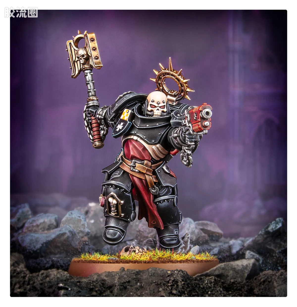 战锤40K Black Templars 黑色圣堂 10版 执裁者 - 图片
