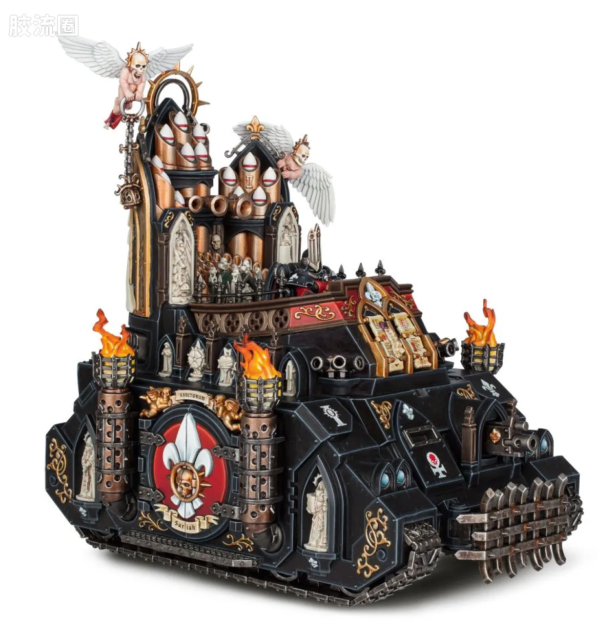 战锤40K Adepta Sororitas 修女会 8版 驱魔人导弹车 - 图片