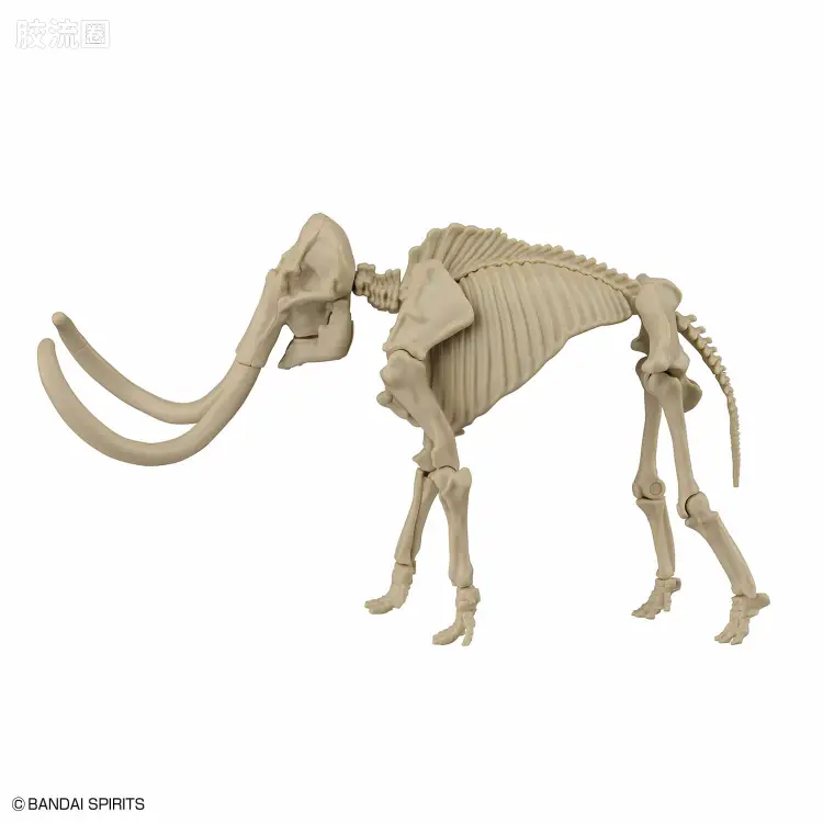 万代综合拼装模型系列 Exploring Lab Nature系列 猛犸象 - 图片