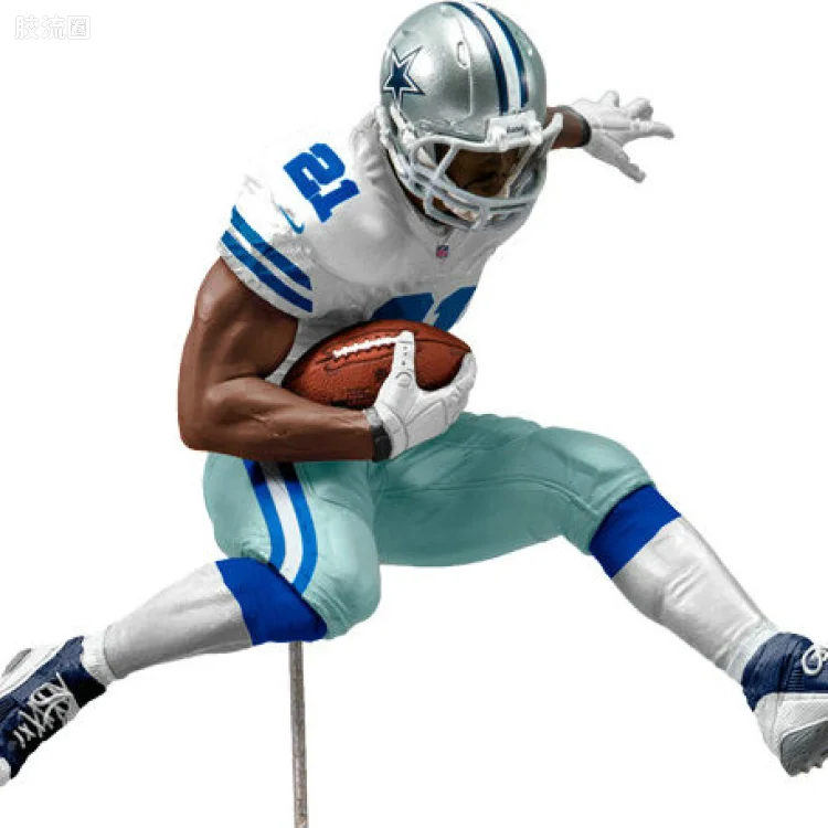 麦克法兰NFL美式足球系列玩具 Madden NFL 18 Ultimate Team Series 2 Ezekiel Elliott