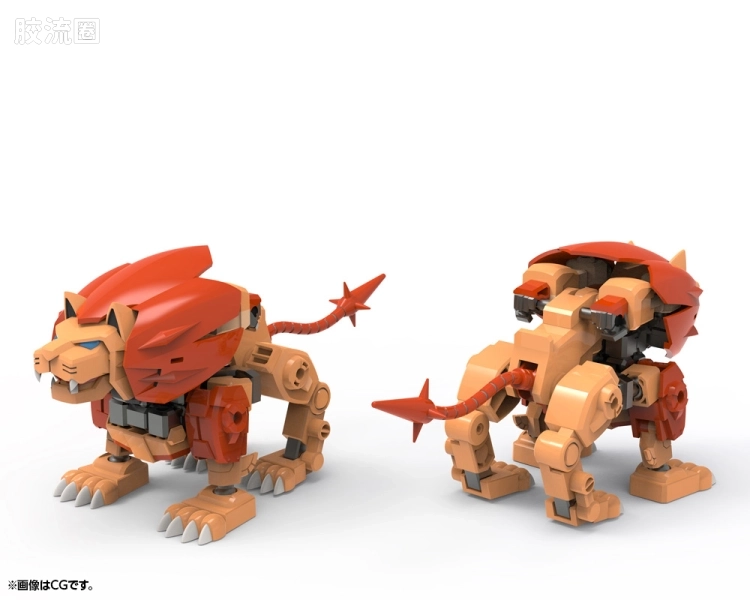 寿屋综合拼装模型系列 EVOROIDS系列 F-GAO-G1 Roaring Fang(皇吼) - 图片